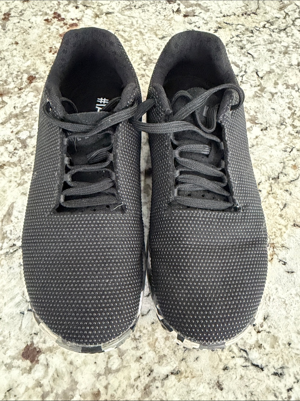 NOBULL Men's Black Knit Training Sneakers